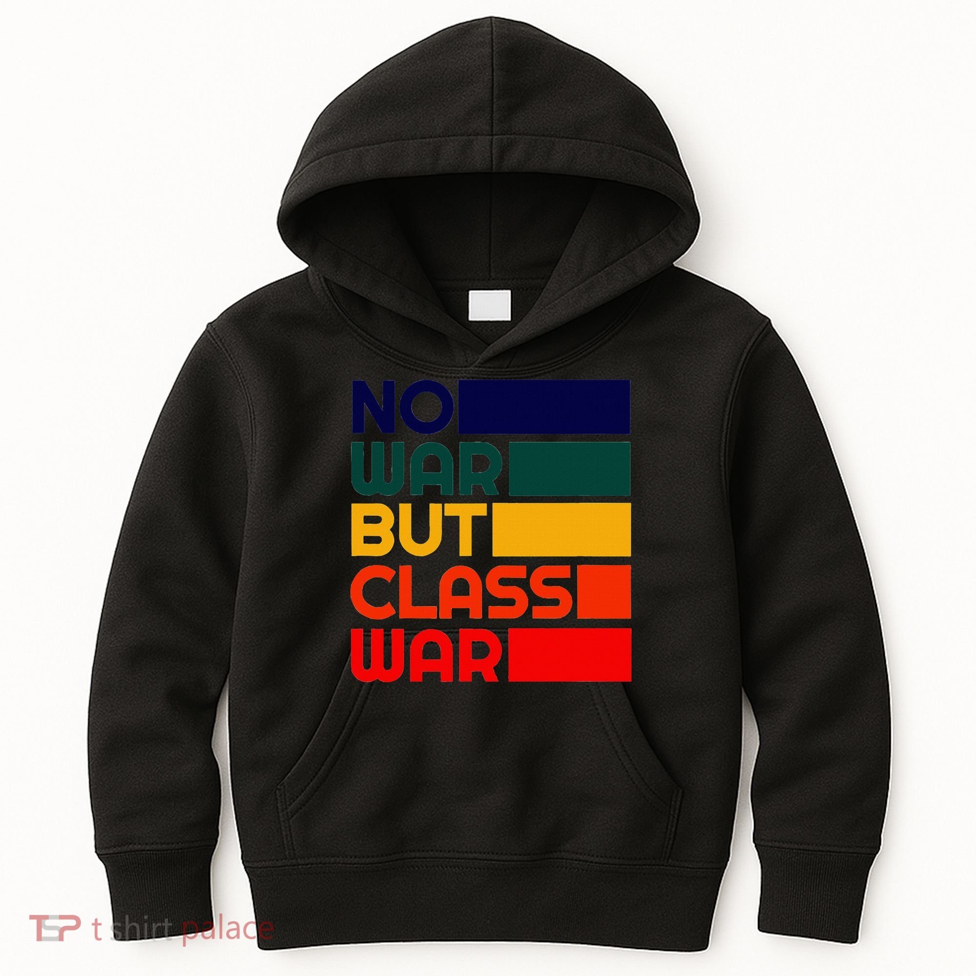 Karl Marx No War But Class War Radical Leftist Kids Hoodie