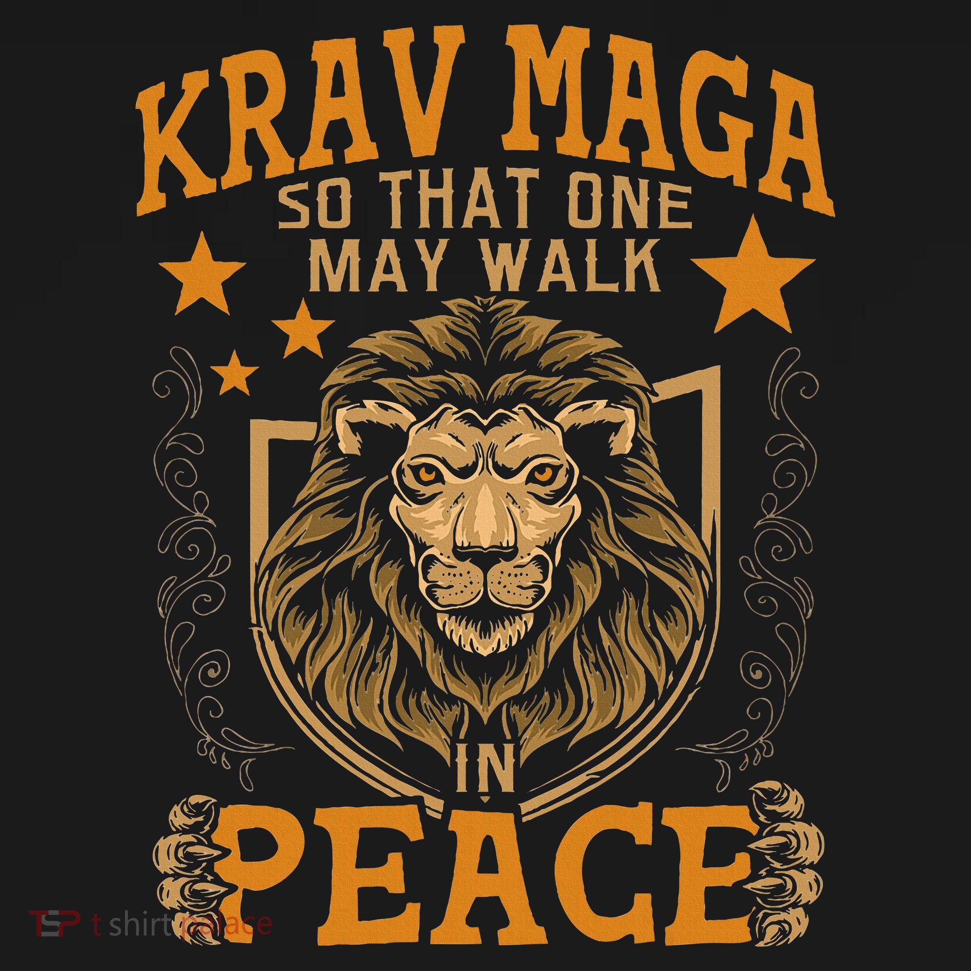Krav Maga One May Walk In Peace Israeli Self Defense Mma Mousepad
