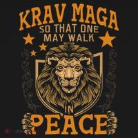 Krav Maga One May Walk In Peace Israeli Self Defense Mma Baby Bodysuit thumb 2