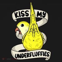 Kisss My Parrot Underfluffies I Yellow Monk Parakeet Quaker Women's Tank Top thumb 5