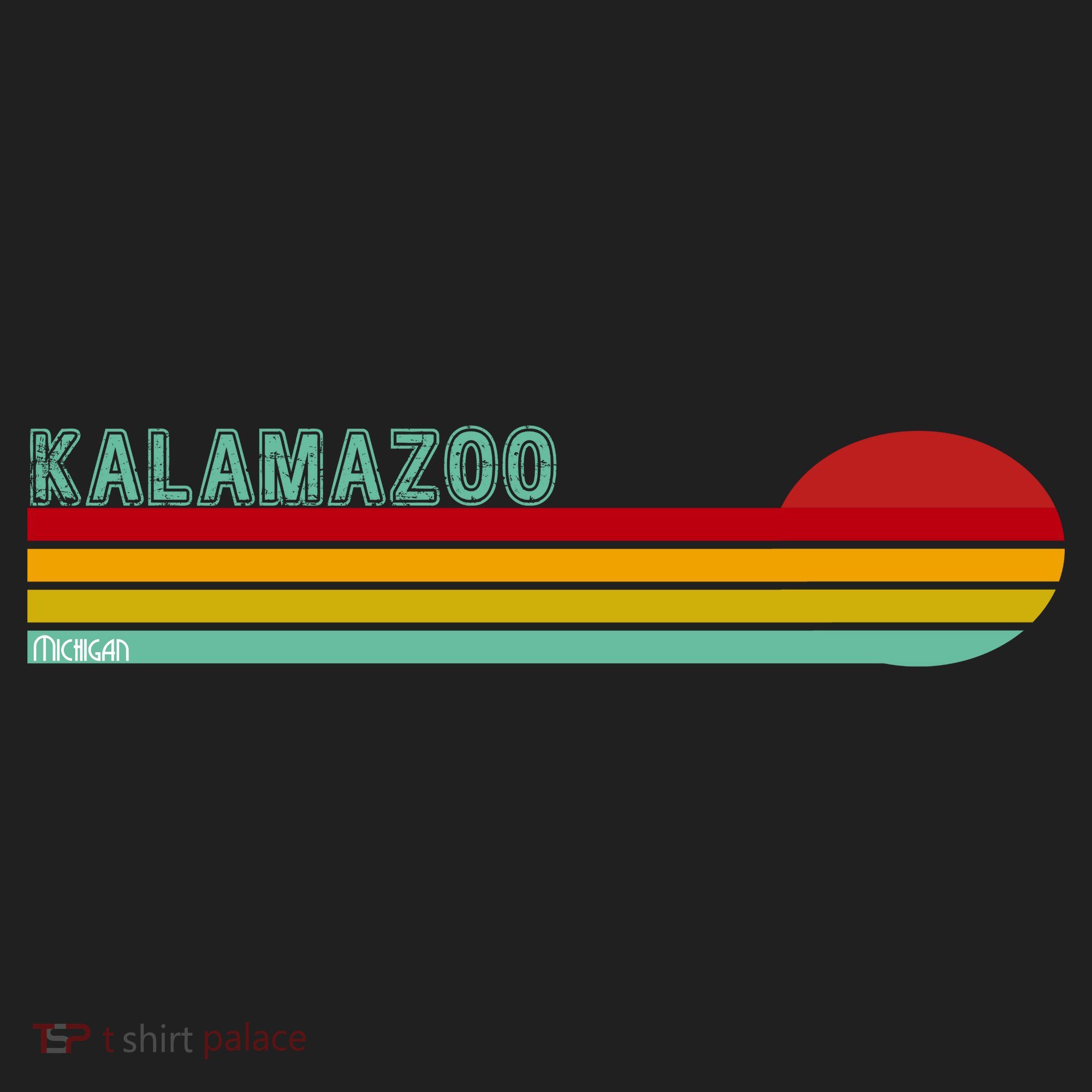 Kalamazoo Michigan Retro Women's Sweatshirt
