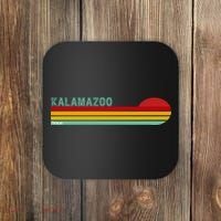 Kalamazoo Michigan Retro Coaster thumb 0