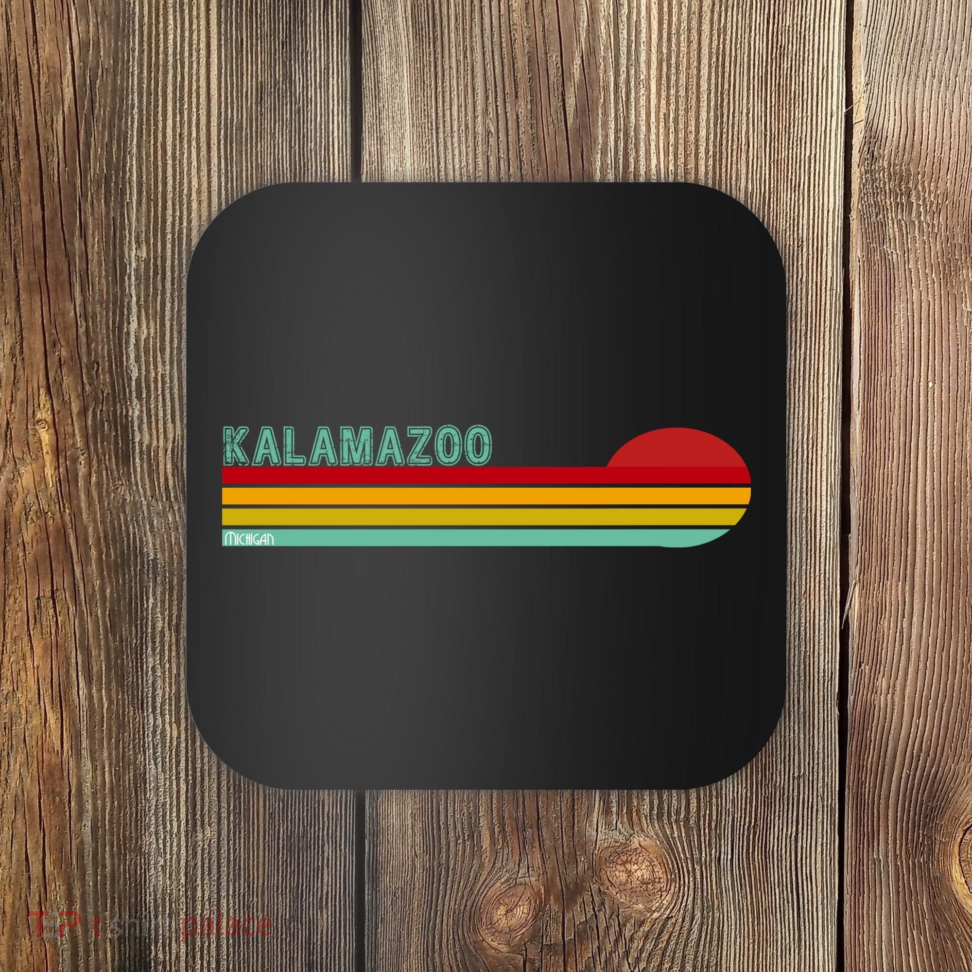 Kalamazoo Michigan Retro Coaster