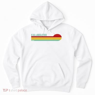 Kalamazoo Michigan Retro Hoodie