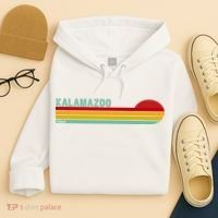 Kalamazoo Michigan Retro Hoodie thumb 4