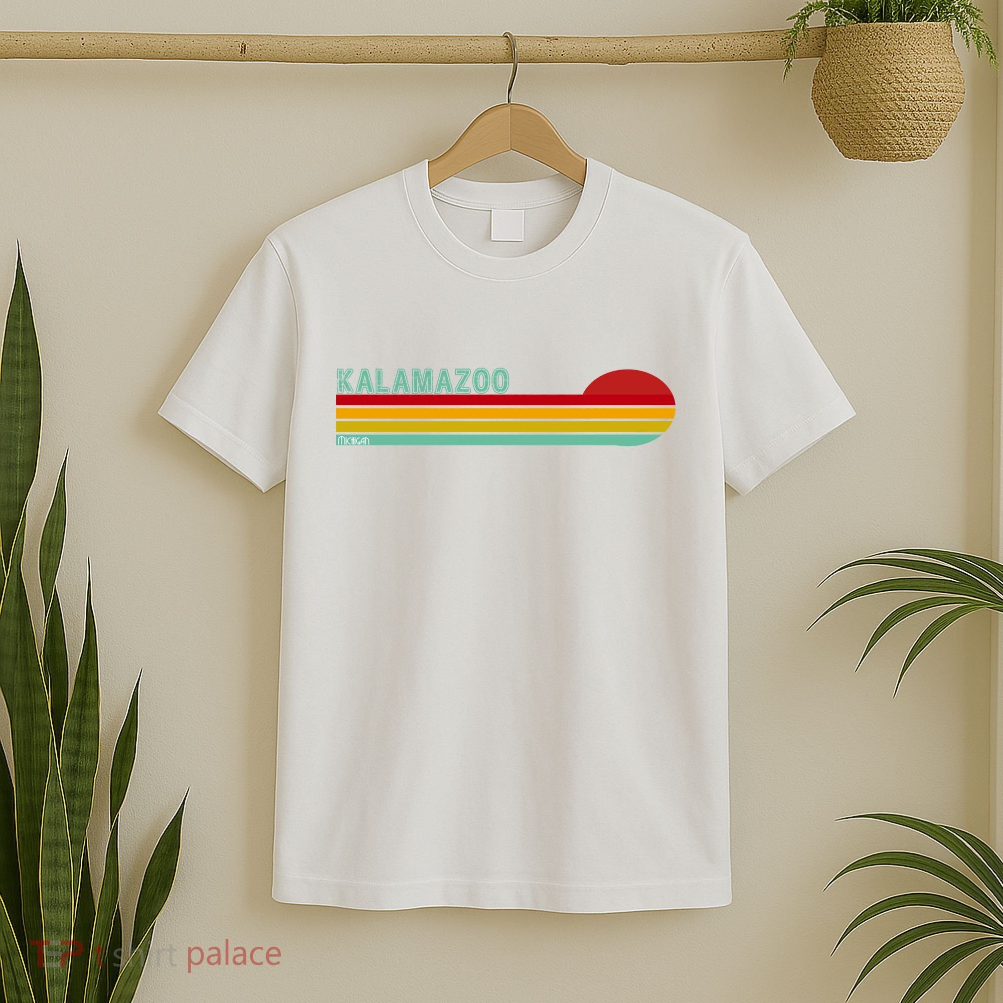 Kalamazoo Michigan Retro T-Shirt