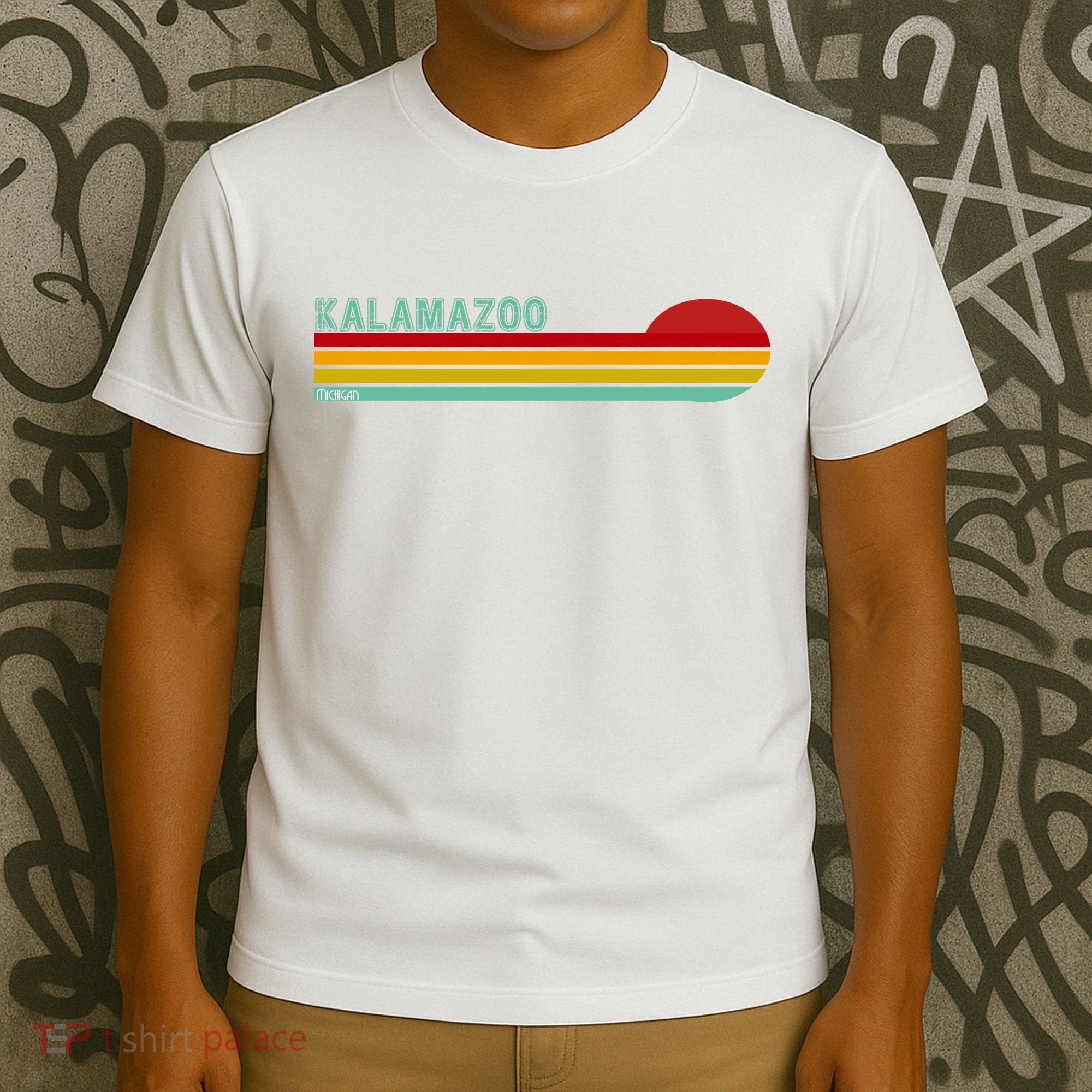 Kalamazoo Michigan Retro T-Shirt