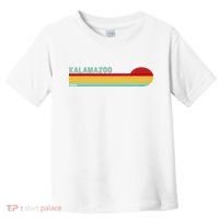 Kalamazoo Michigan Retro Toddler T-Shirt thumb 0