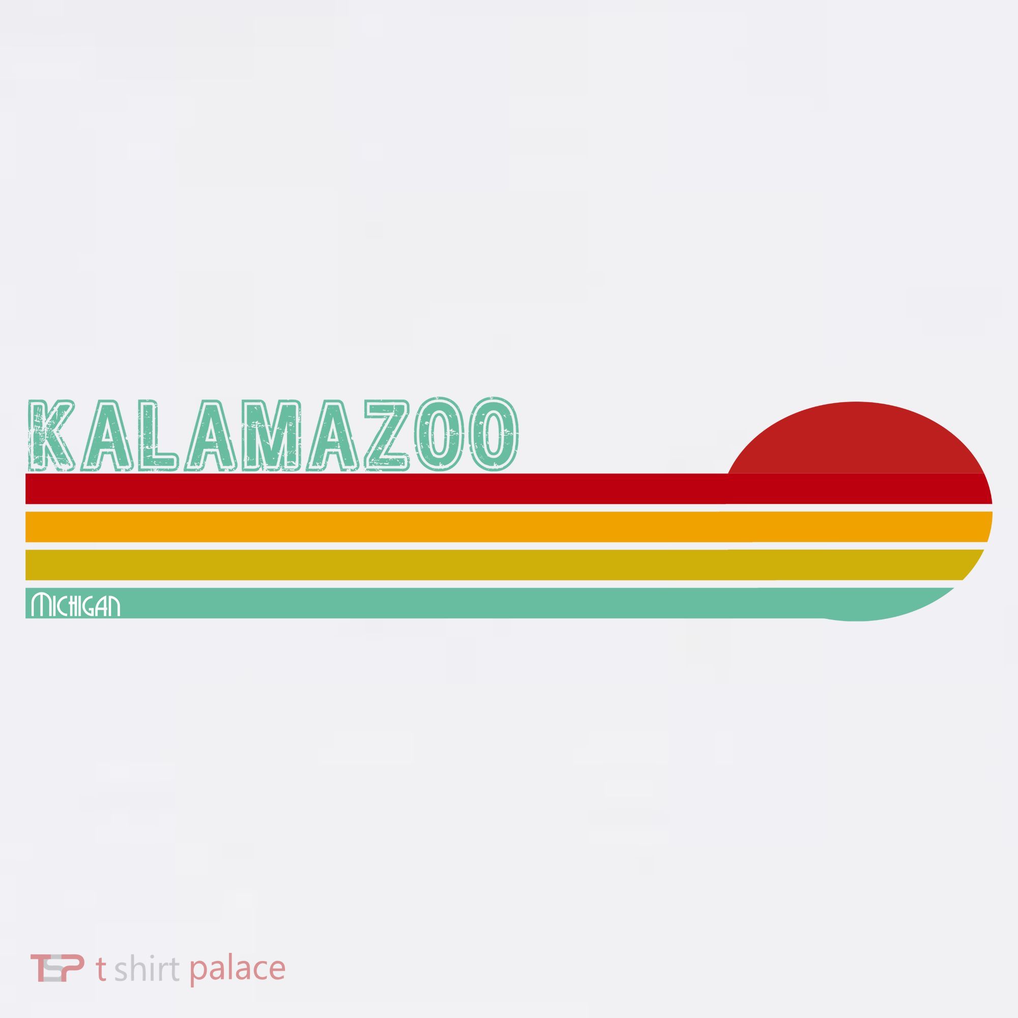 Kalamazoo Michigan Retro Visor