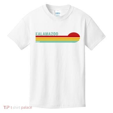 Kalamazoo Michigan Retro Kids T-Shirt