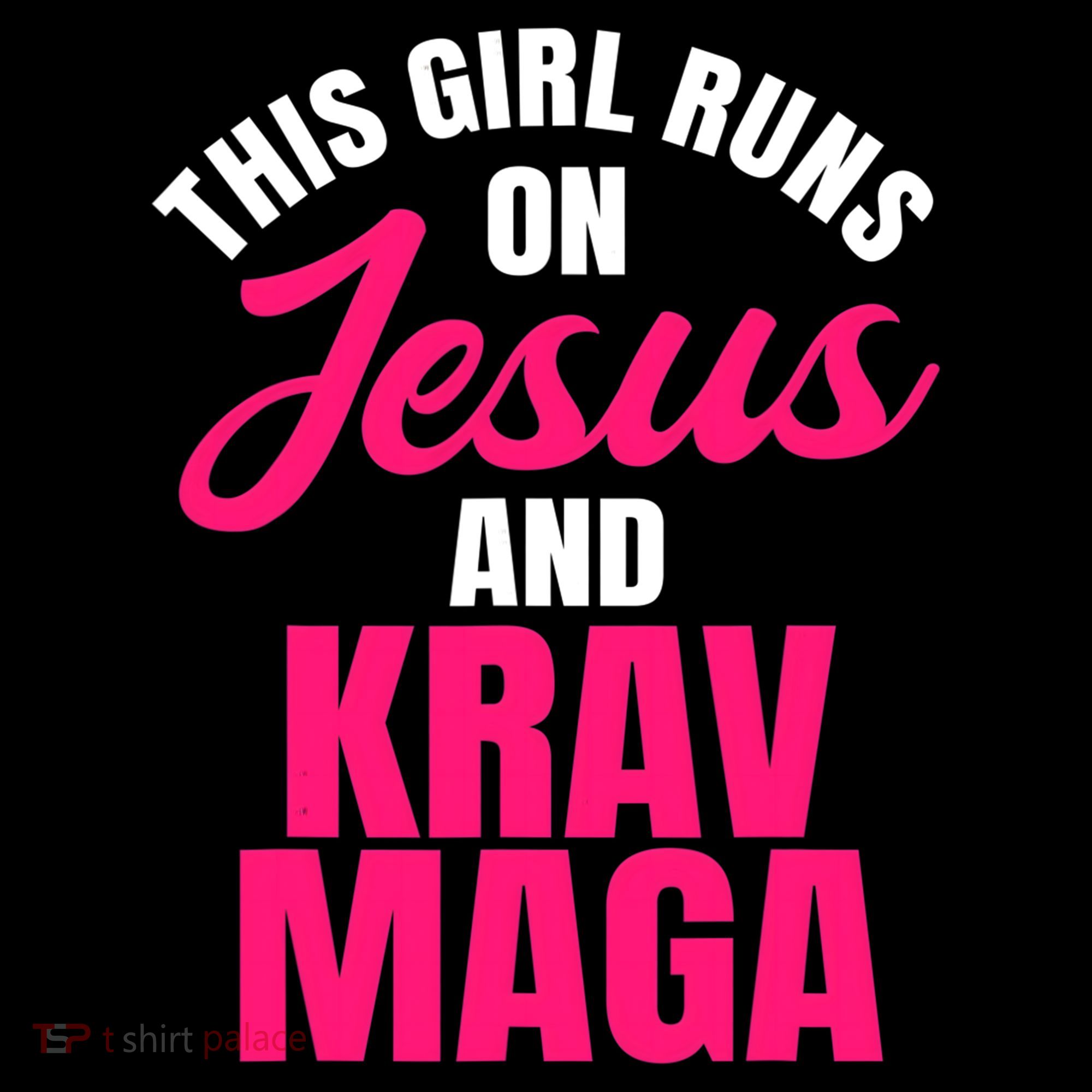 Krav Maga Run On Jesus MMA Self Defense Contact Combat Coffee Mug