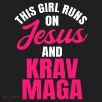 Krav Maga Run On Jesus MMA Self Defense Contact Combat Beanie thumb 2