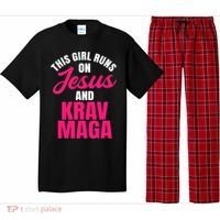Krav Maga Run On Jesus MMA Self Defense Contact Combat Pajama Set thumb 0