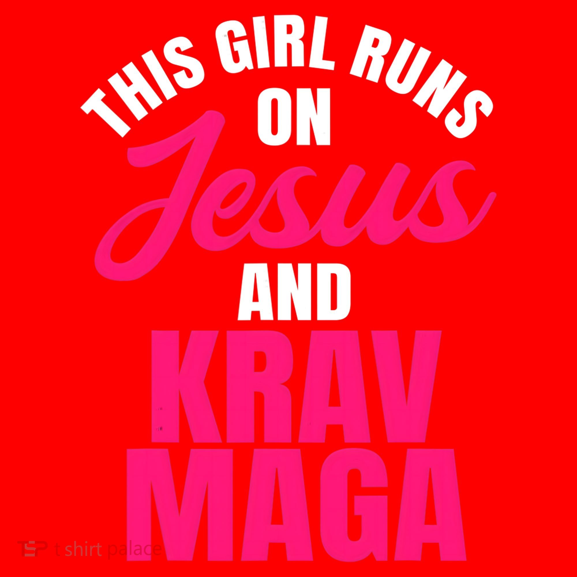Krav Maga Run On Jesus MMA Self Defense Contact Combat Santa Hat