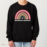 Kindness Matters Rainbow Heart Women's Sweatshirt thumb 0