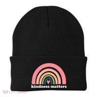 Kindness Matters Rainbow Heart Beanie thumb 0