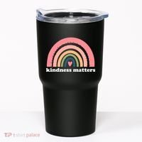 Kindness Matters Rainbow Heart Tumbler thumb 0
