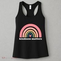 Kindness Matters Rainbow Heart Women's Tank Top thumb 3