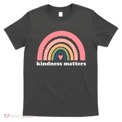 Kindness Matters Rainbow Heart T-Shirt