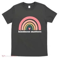 Kindness Matters Rainbow Heart T-Shirt thumb 0