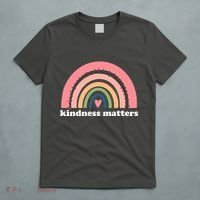 Kindness Matters Rainbow Heart T-Shirt thumb 5