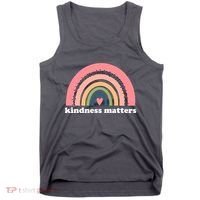 Kindness Matters Rainbow Heart Tank Top thumb 0