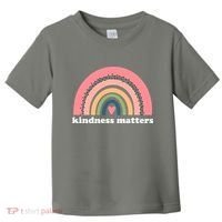 Kindness Matters Rainbow Heart Toddler T-Shirt thumb 0