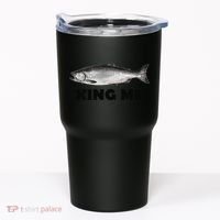 King Me Salmon Fishing Tumbler thumb 0