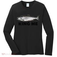 King Me Salmon Fishing Women's Long Sleeve Shirt thumb 0