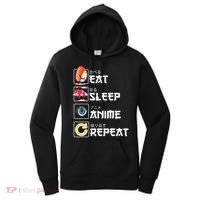 Kawaii Manga Sushi Eat Sleep Anime Repeat Cute Anime Women's Hoodie thumb 0