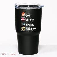 Kawaii Manga Sushi Eat Sleep Anime Repeat Cute Anime Tumbler thumb 0