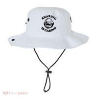 Karl Marx Sharing Is Caring Bucket Hat thumb 0