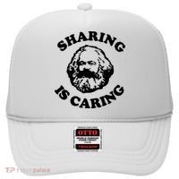 Karl Marx Sharing Is Caring Hat thumb 0