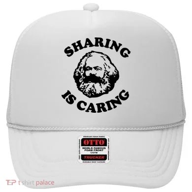 Karl Marx Sharing Is Caring Hat