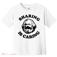 Karl Marx Sharing Is Caring Toddler T-Shirt thumb 0