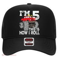 K.i.d.s Monster Trucks 5th Birthday Party Shirt Five Years Hat thumb 0