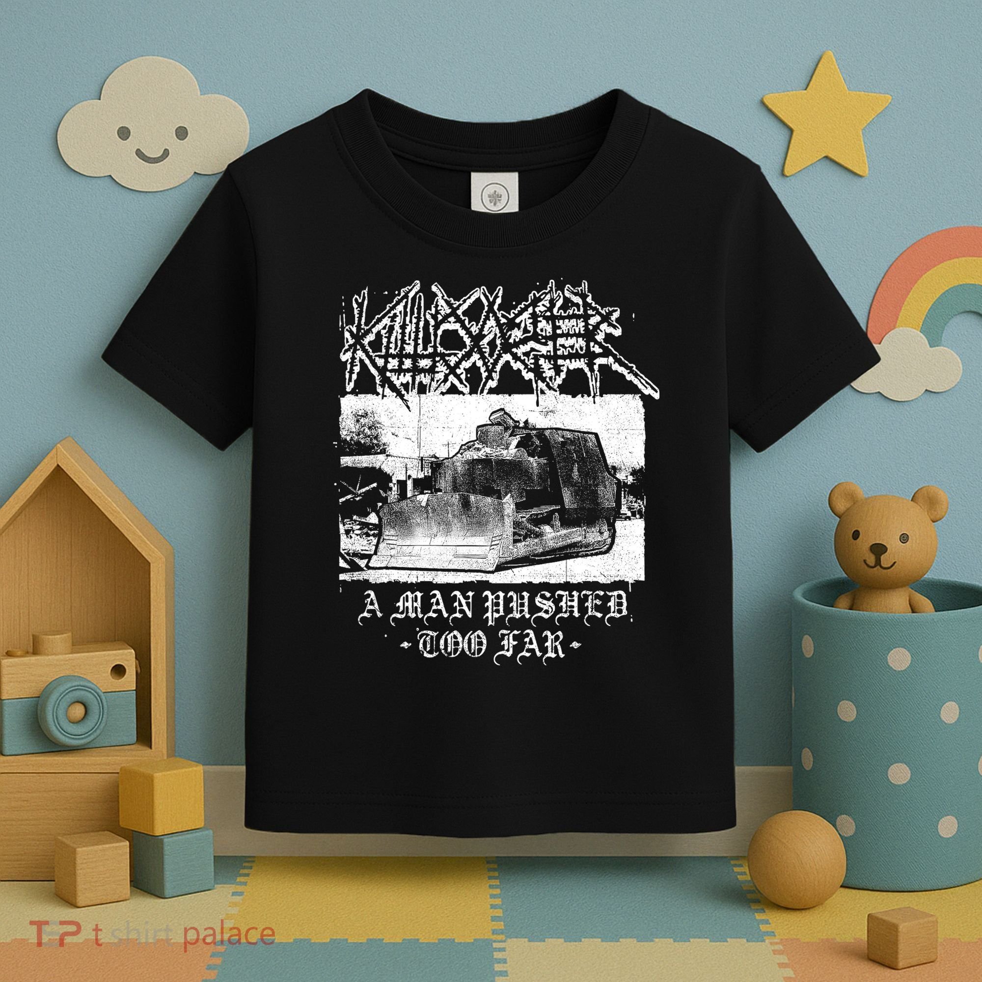 Killdozer Modified Tank Bulldozer Toddler T-Shirt
