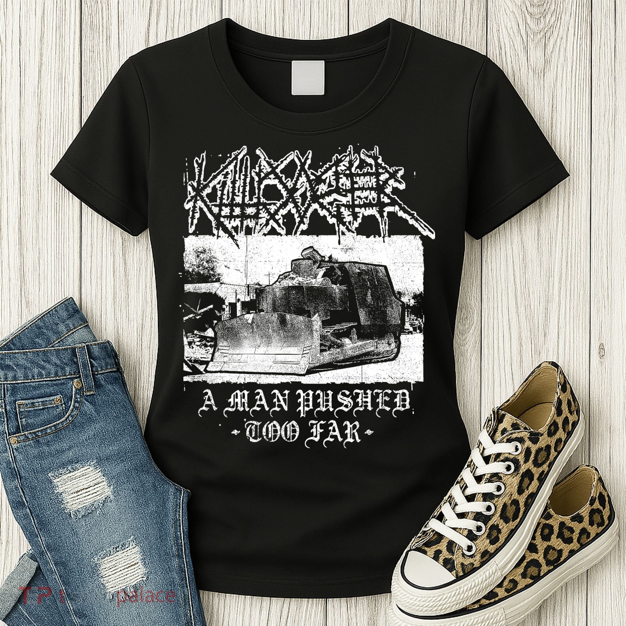 Killdozer Modified Tank Bulldozer Women's T-Shirt