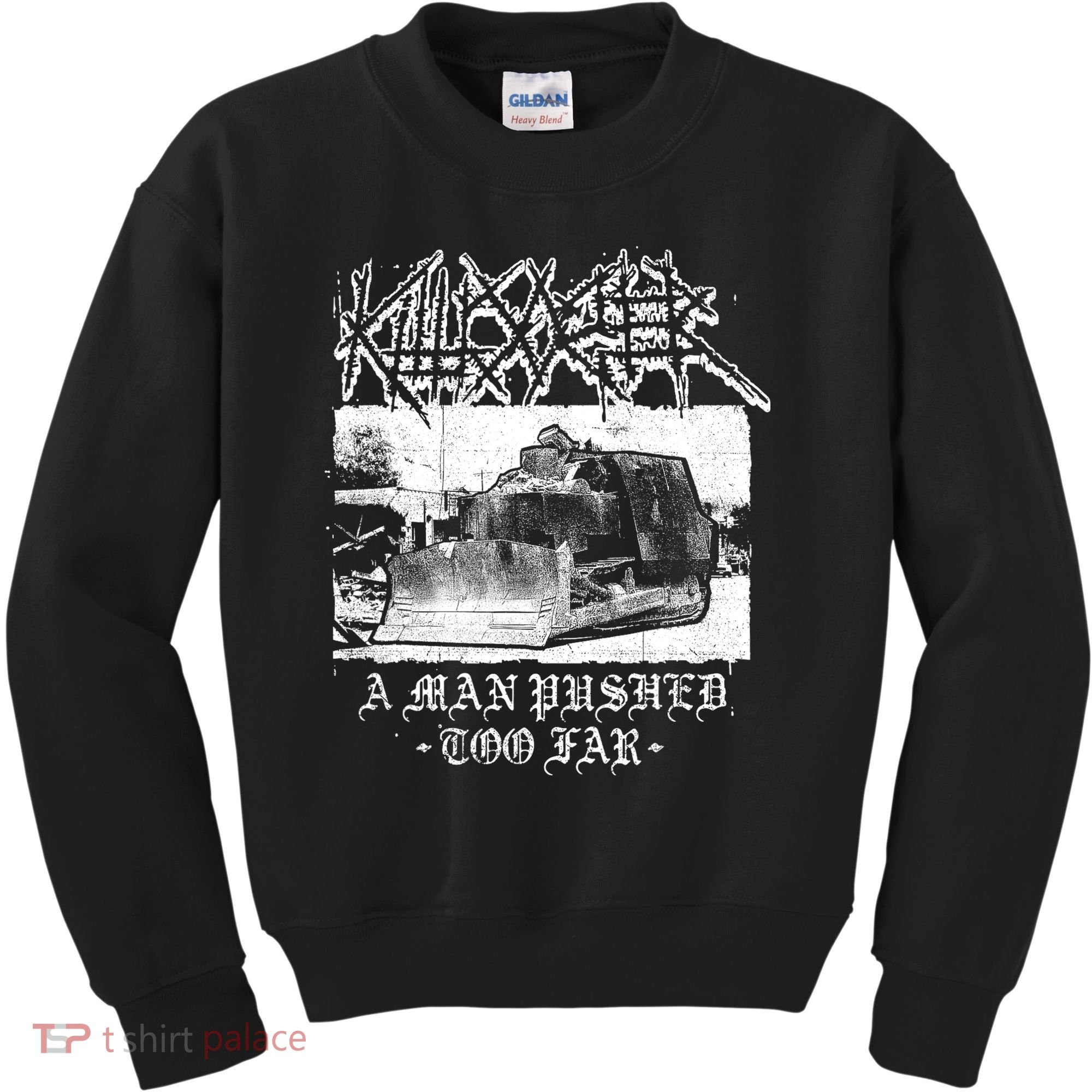 Killdozer Modified Tank Bulldozer Kids Sweatshirt