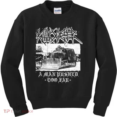 Killdozer Modified Tank Bulldozer Kids Sweatshirt