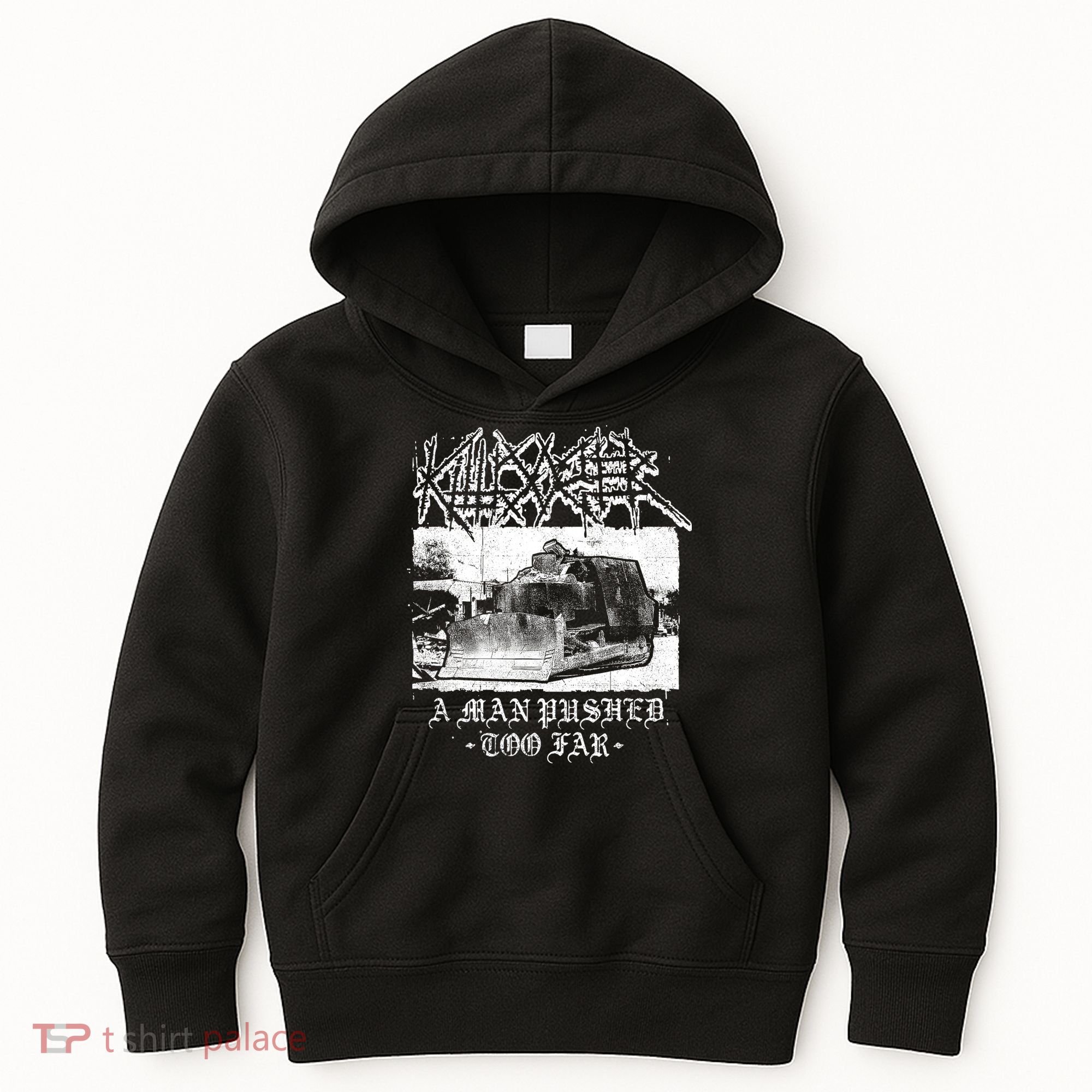 Killdozer Modified Tank Bulldozer Kids Hoodie