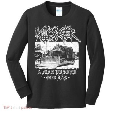 Killdozer Modified Tank Bulldozer Kids Long Sleeve Shirt