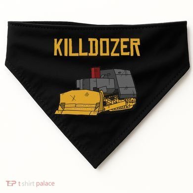 Killdozer Modified Tank Bulldozer USA-Made Doggie Bandana