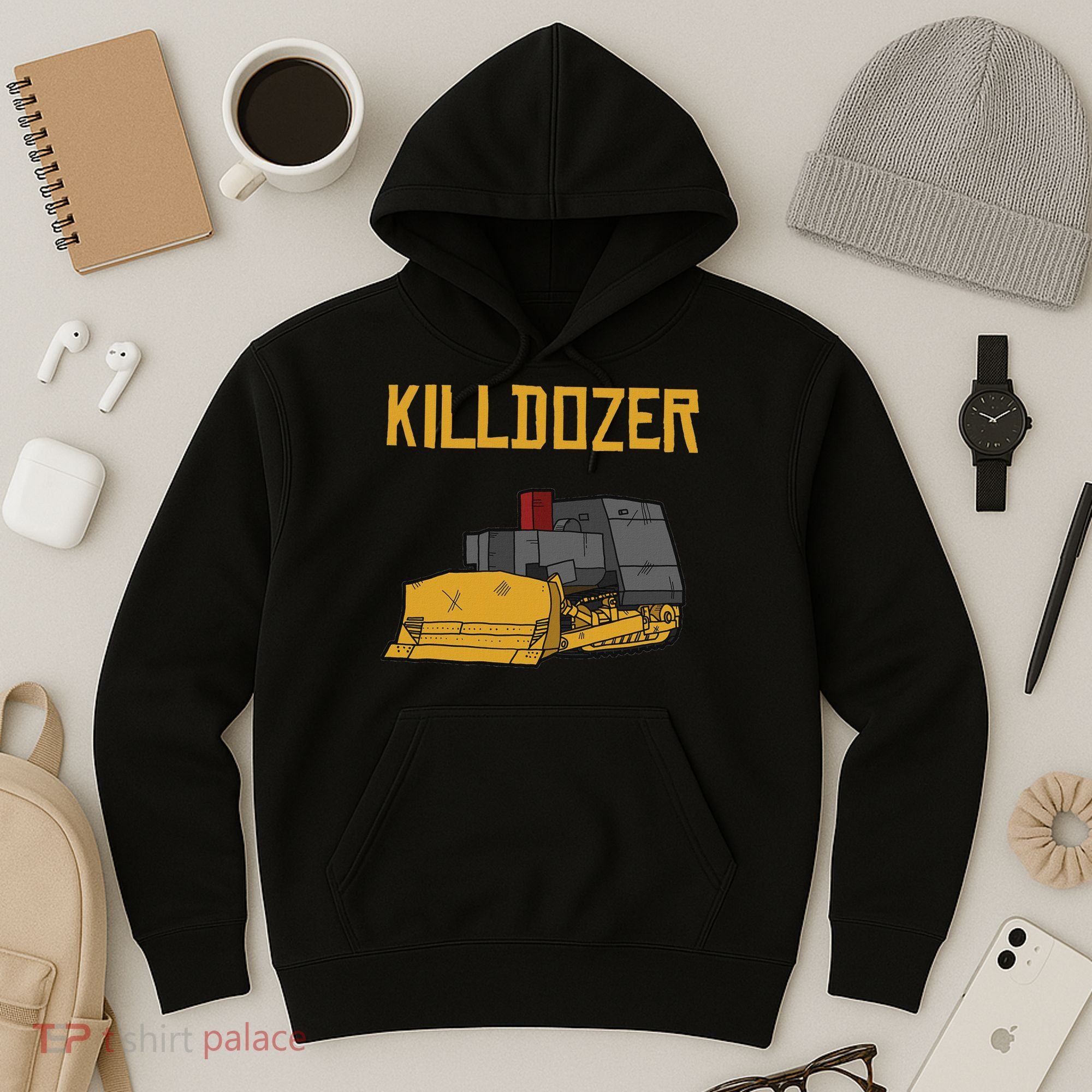 Killdozer Modified Tank Bulldozer Hoodie