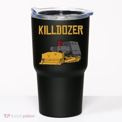 Killdozer Modified Tank Bulldozer Tumbler