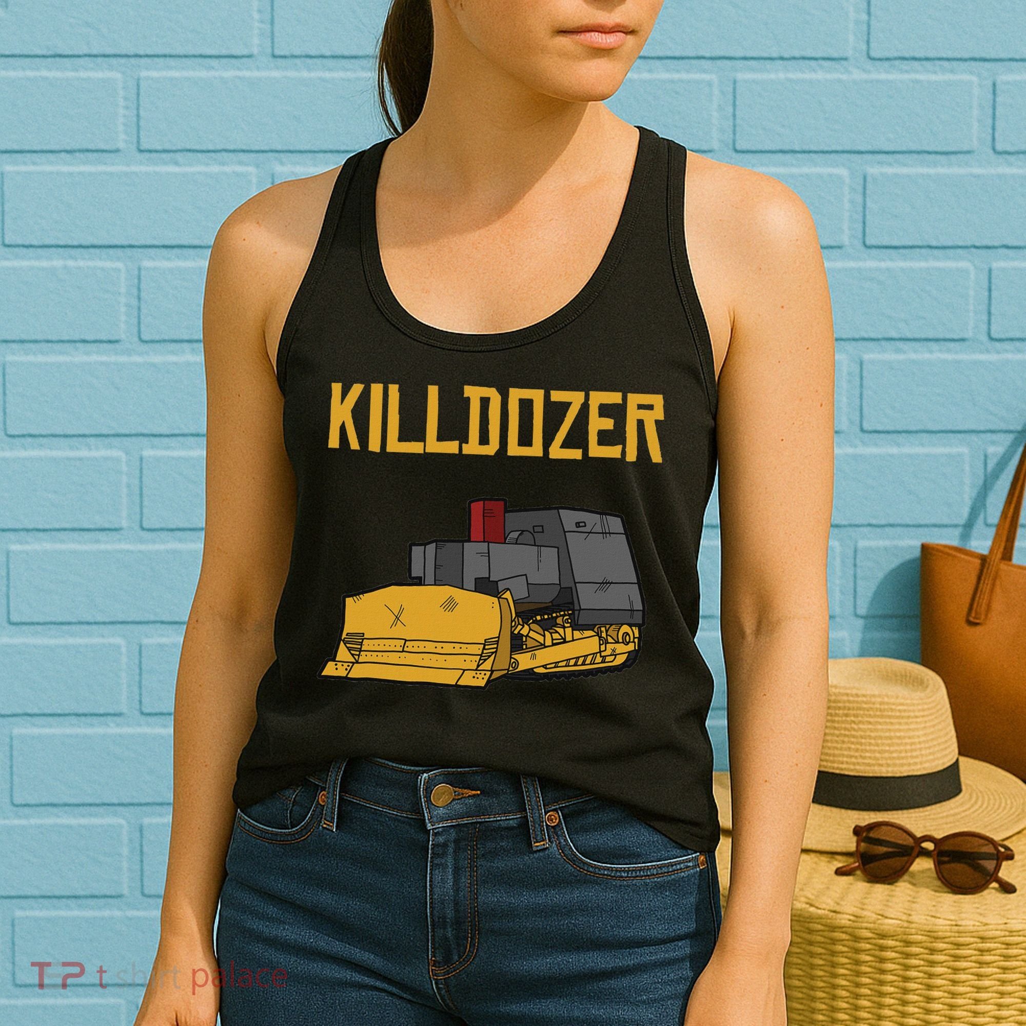 Killdozer Modified Tank Bulldozer Women's Tank Top