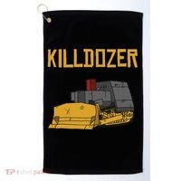 Killdozer Modified Tank Bulldozer Golf Towel thumb 0