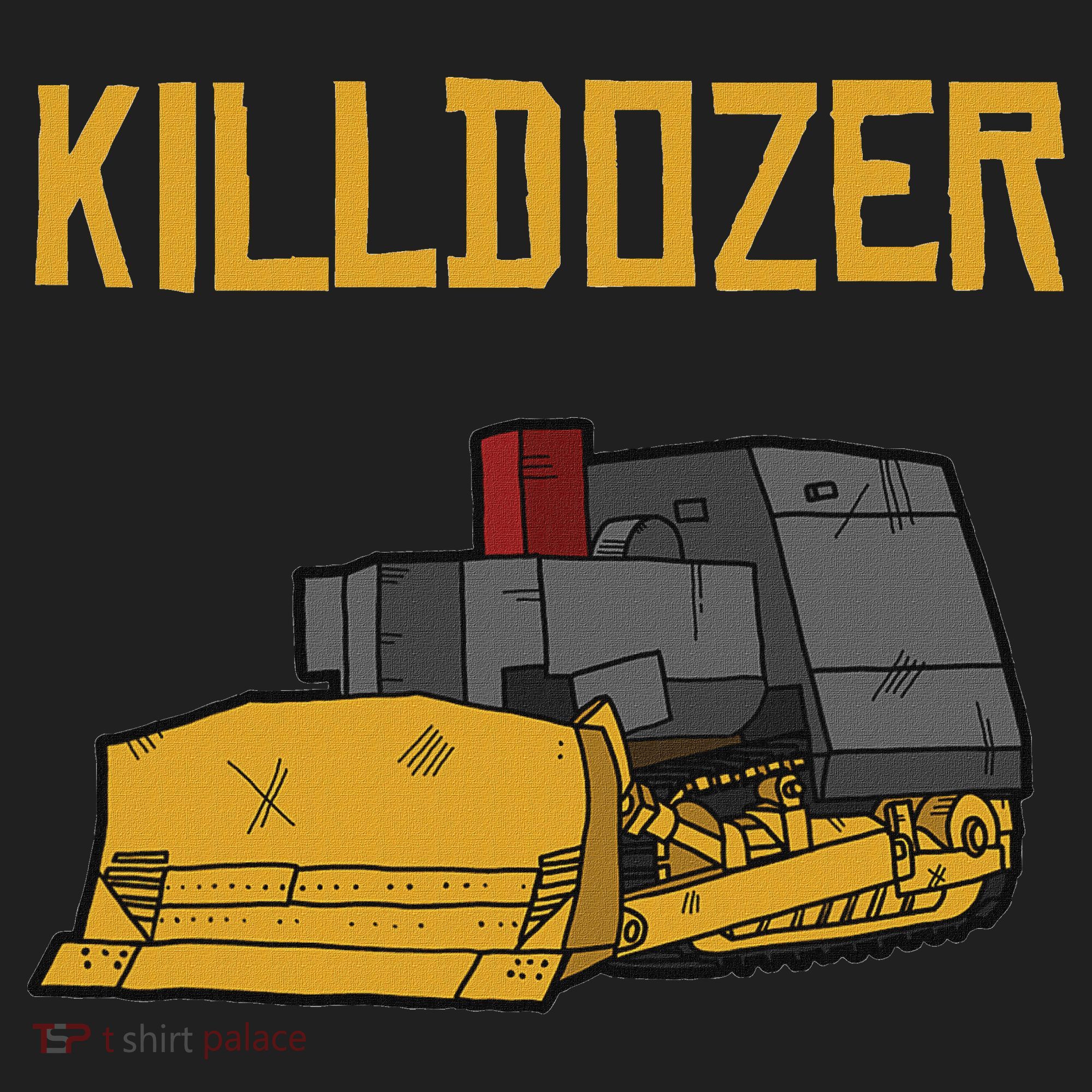 Killdozer Modified Tank Bulldozer Golf Towel