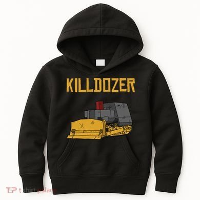 Killdozer Modified Tank Bulldozer Kids Hoodie