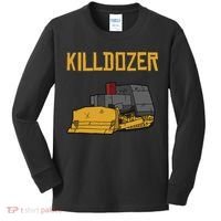 Killdozer Modified Tank Bulldozer Kids Long Sleeve Shirt thumb 0